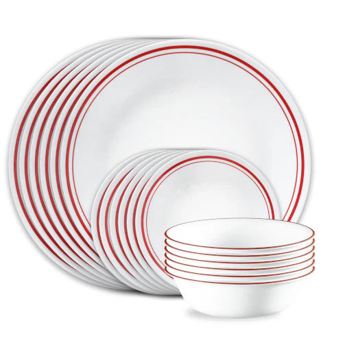 Logan 18-pc Dinnerware Set, Service for 6