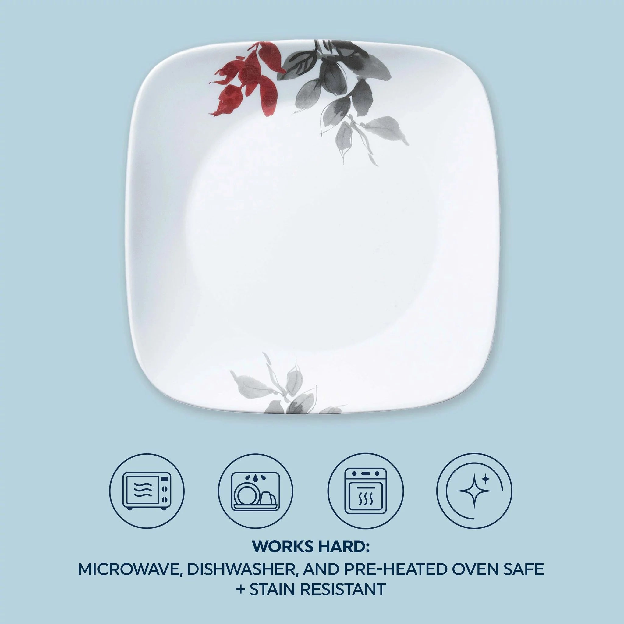 Kyoto Leaves 16-piece Dinnerware Set, Service for 4 - Image 5