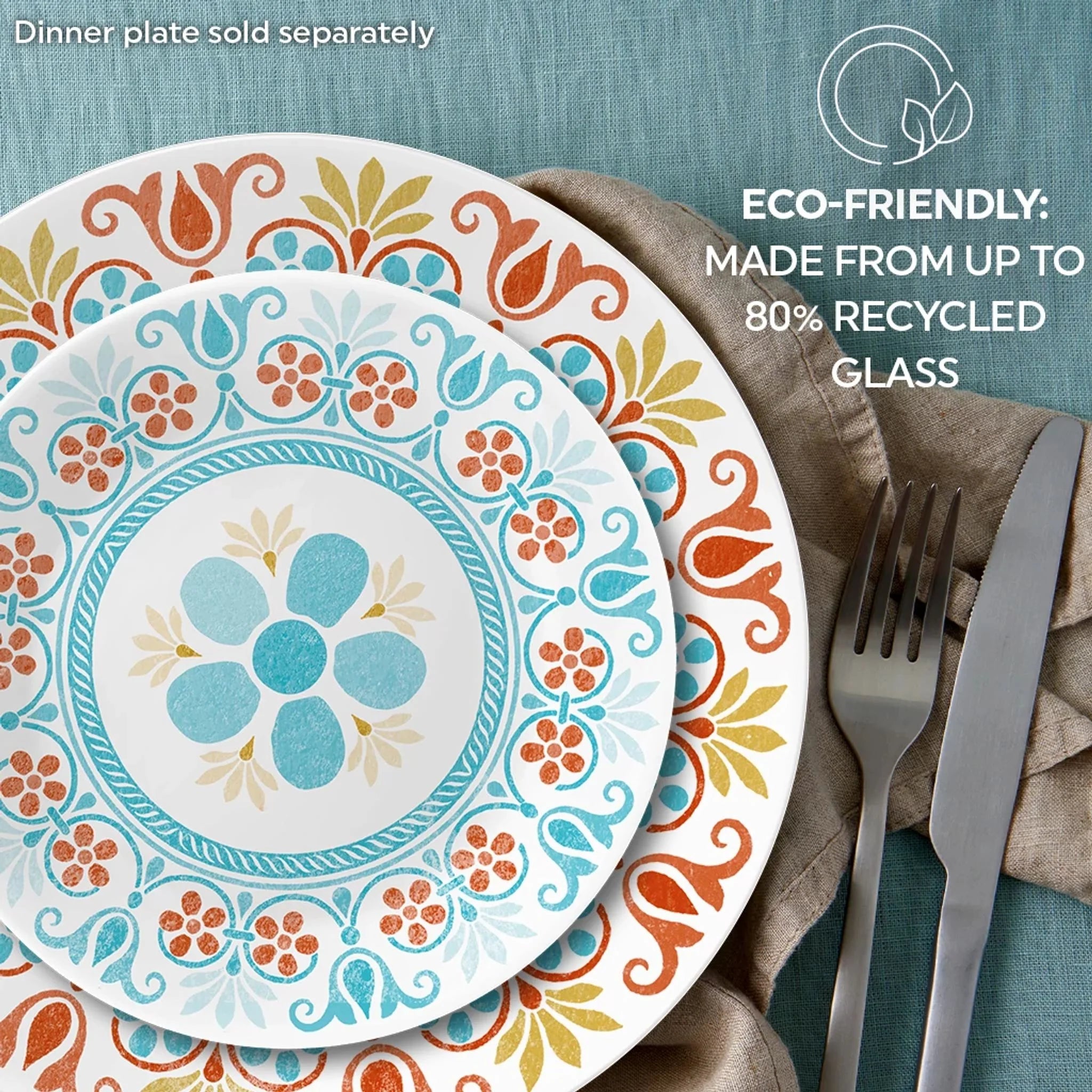 Global Collection Terracotta Dreams 6.75 Appetizer Plate - Image 2