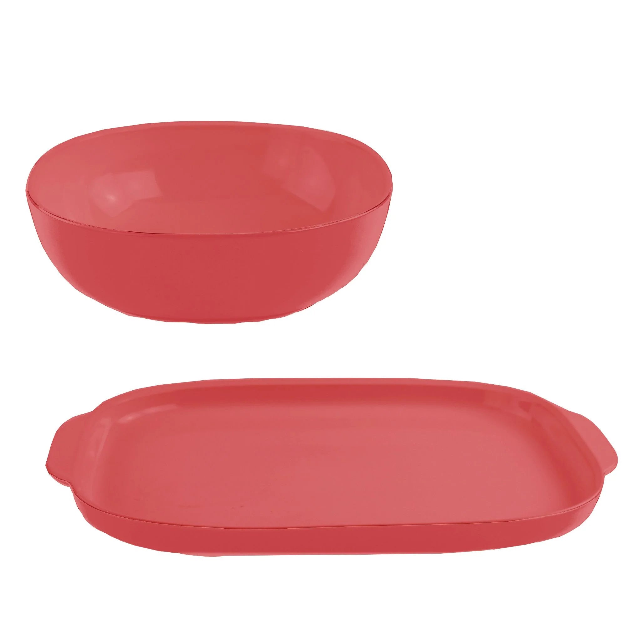 2-piece Serving Set, Vermilion