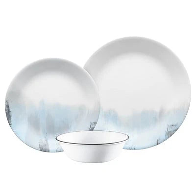 Tranquil Reflections 12-piece Dinnerware Set, Service for 4