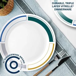 Alternative view of Color Block 10.25 Dinner Plate