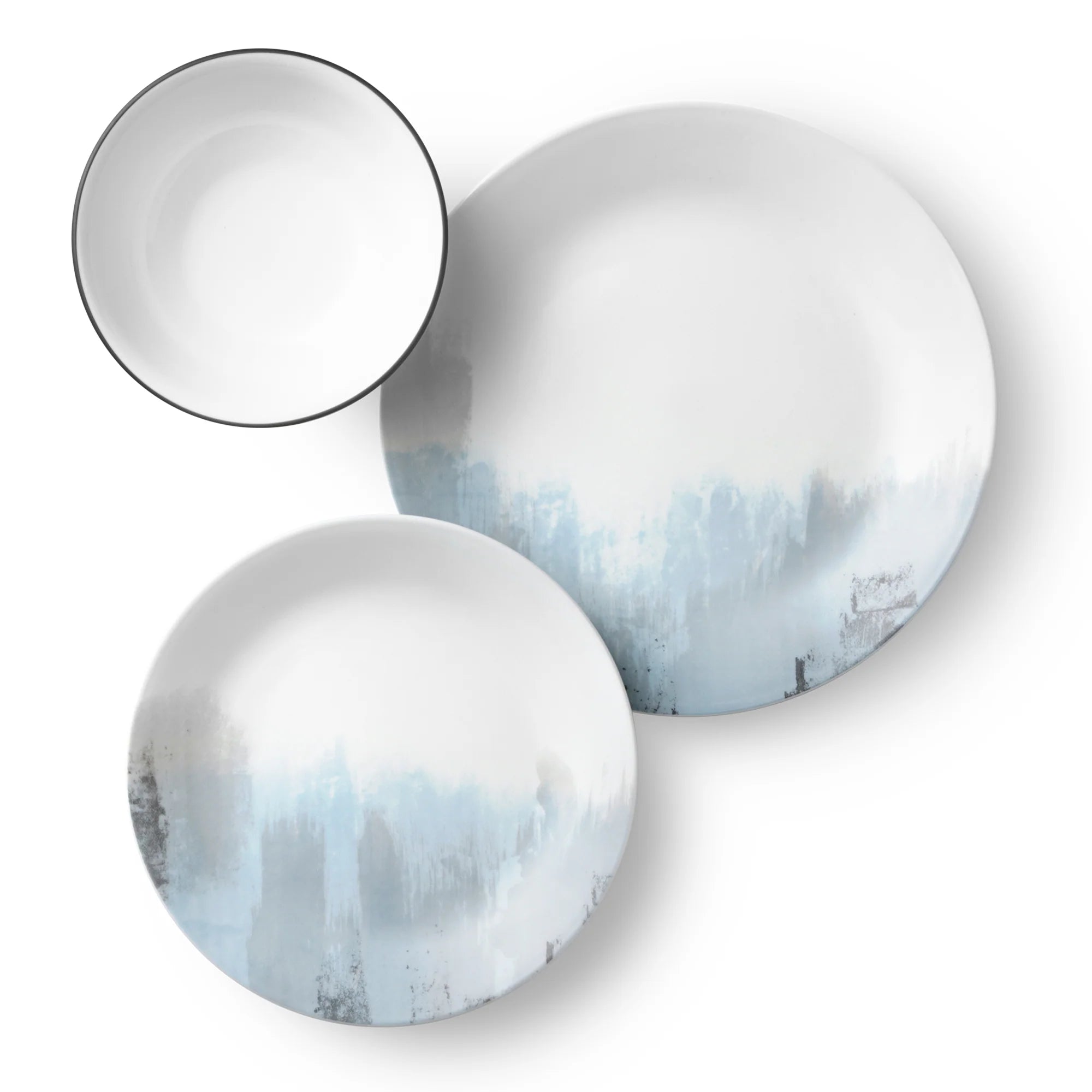 Tranquil Reflections 12-piece Dinnerware Set, Service for 4 - Image 5