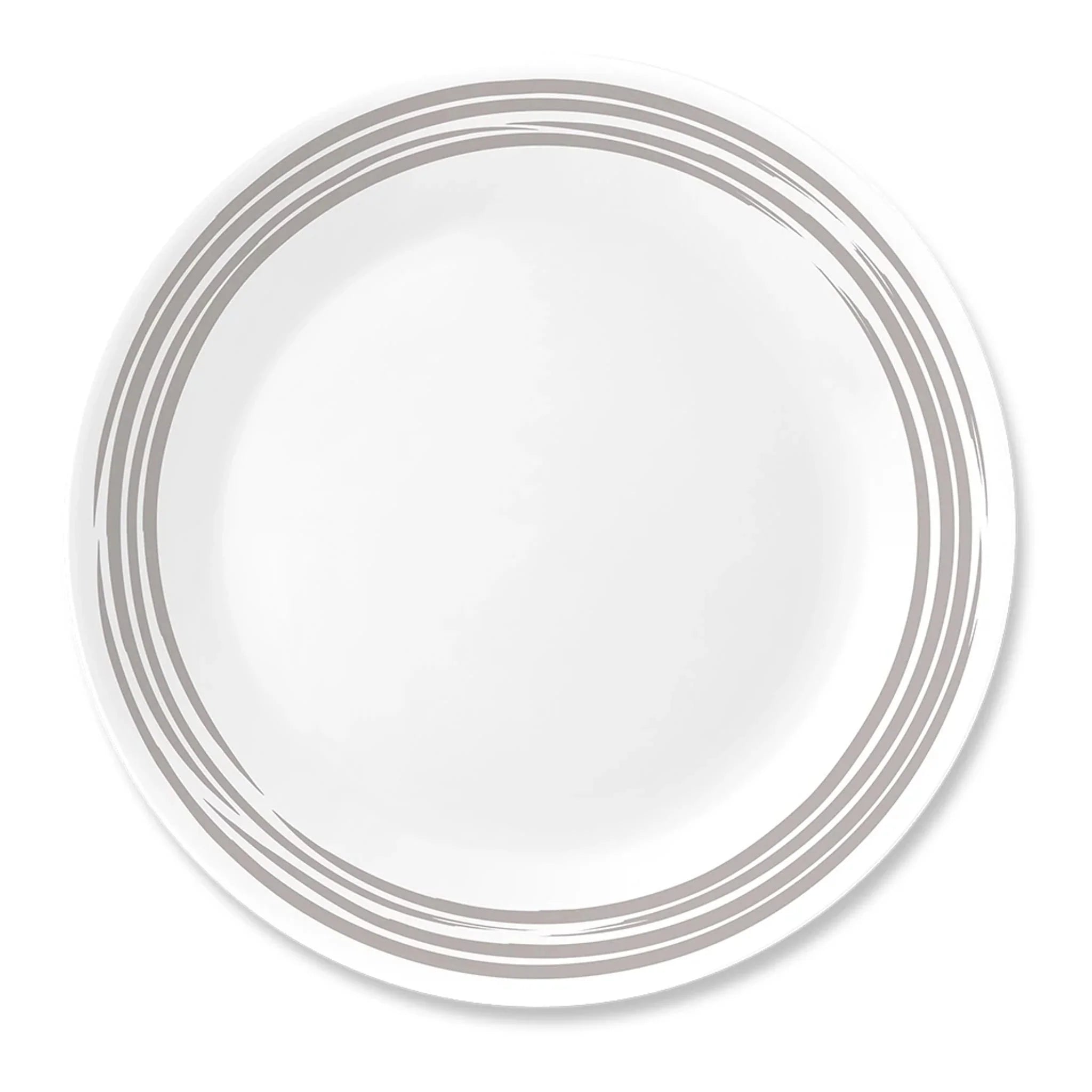 Brushed Silver 10.25 Dinner Plate
