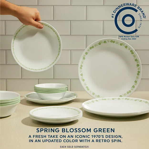 Spring Blossom Green 18-ounce Cereal Bowl - Image 2