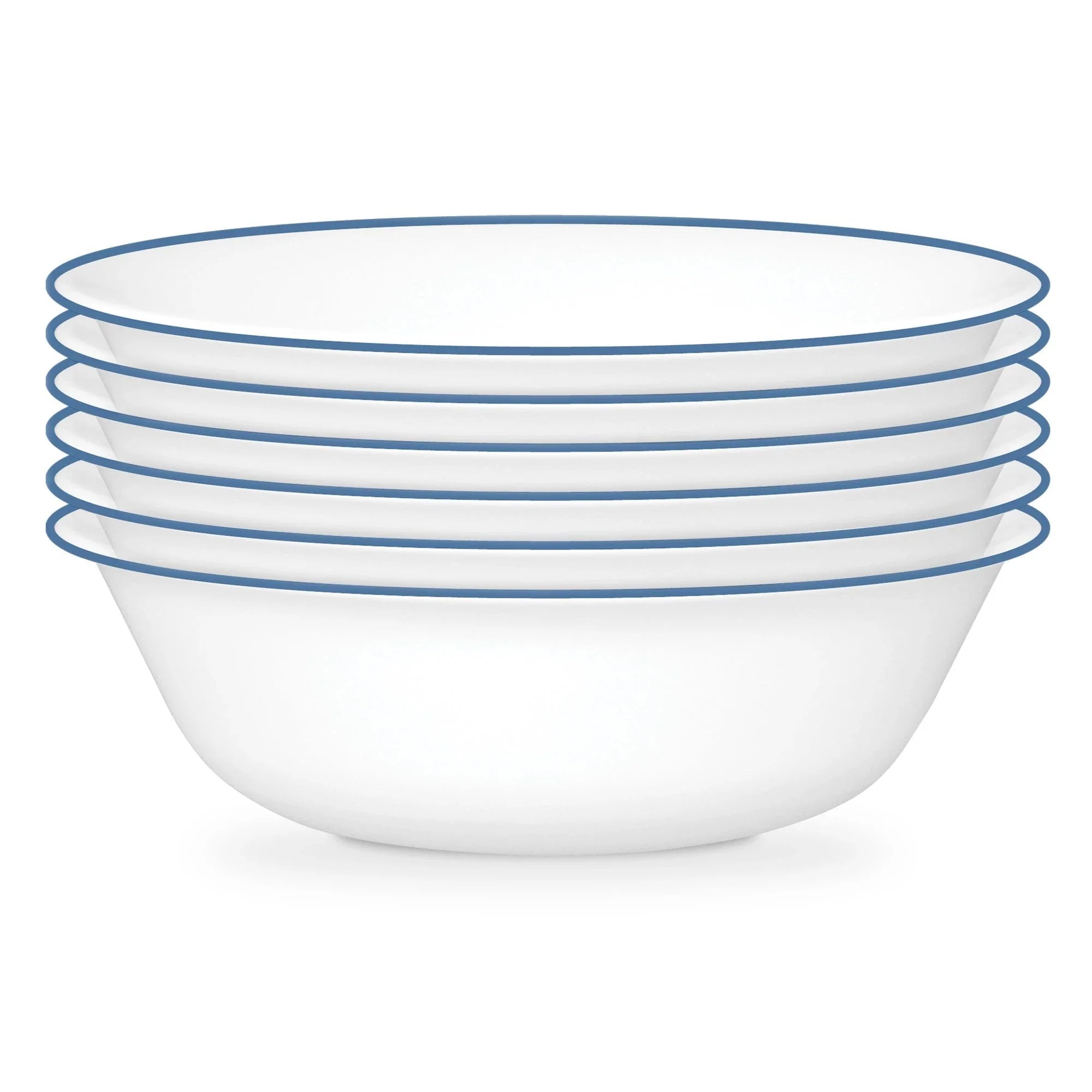 Botanical Stripes 18-ounce Cereal Bowls, 6-pack