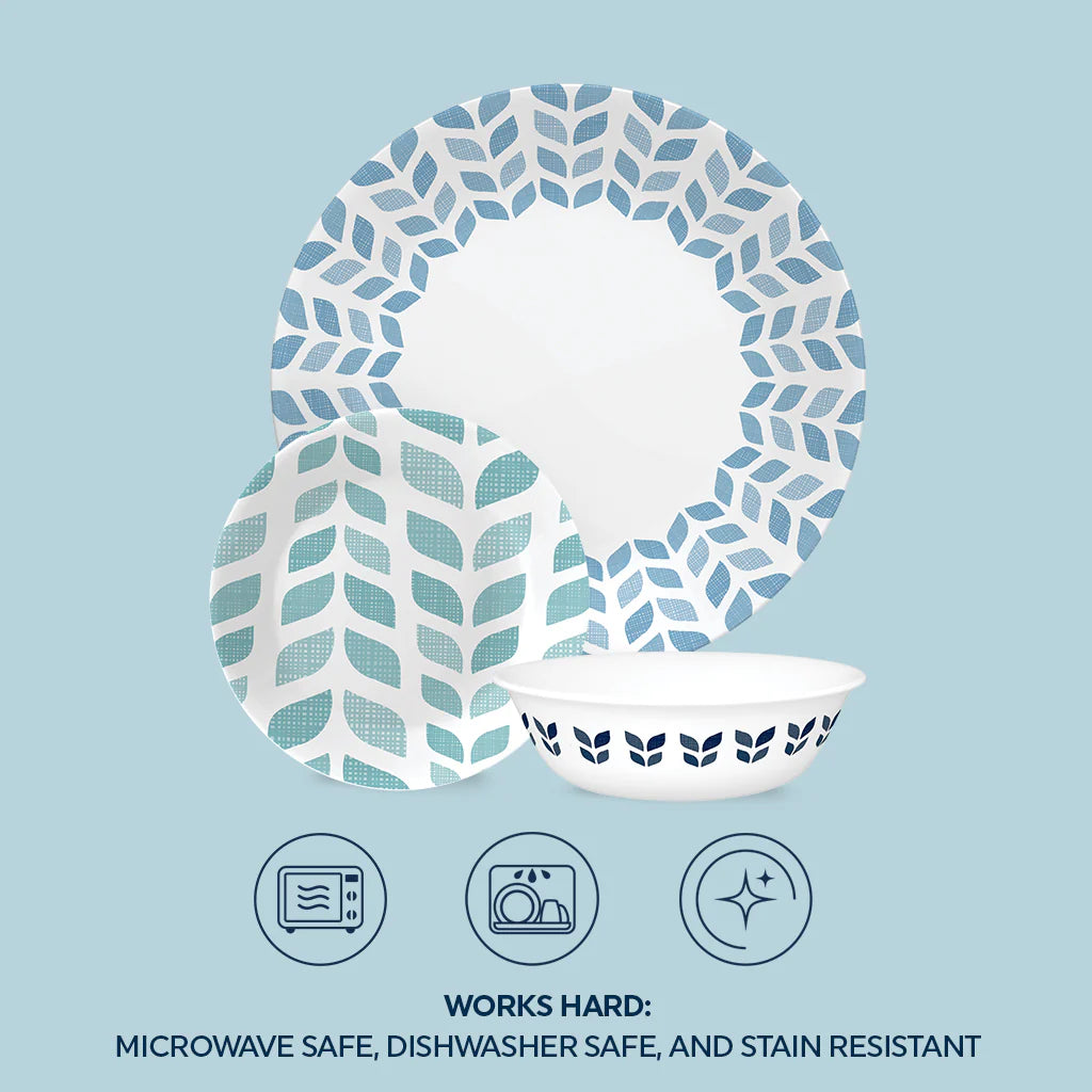 Global Collection Northern Pines 18-piece Dinnerware Set, Service for 6 - Image 5