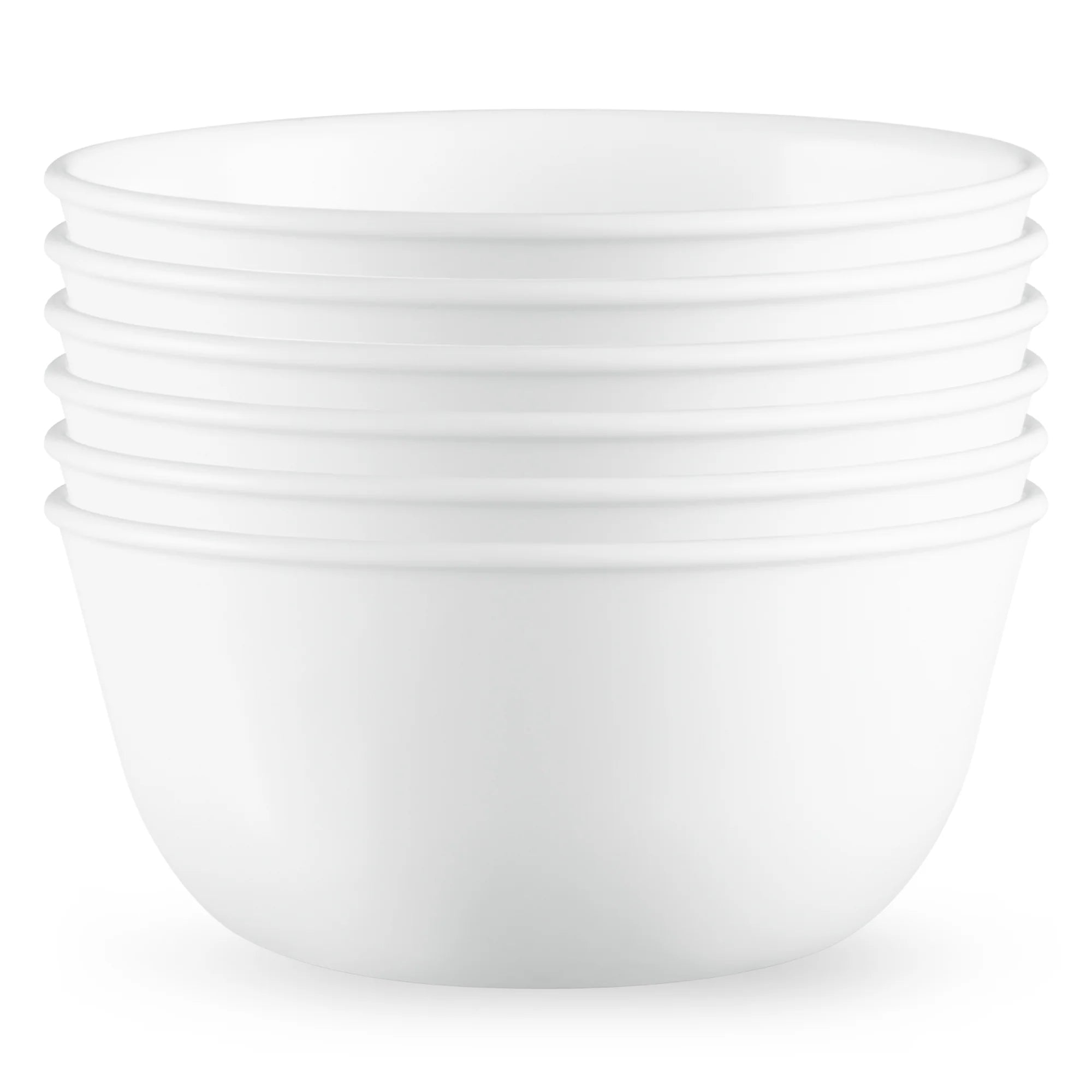 Winter Frost White 28-ounce Large Soup Bowls, 6-pack