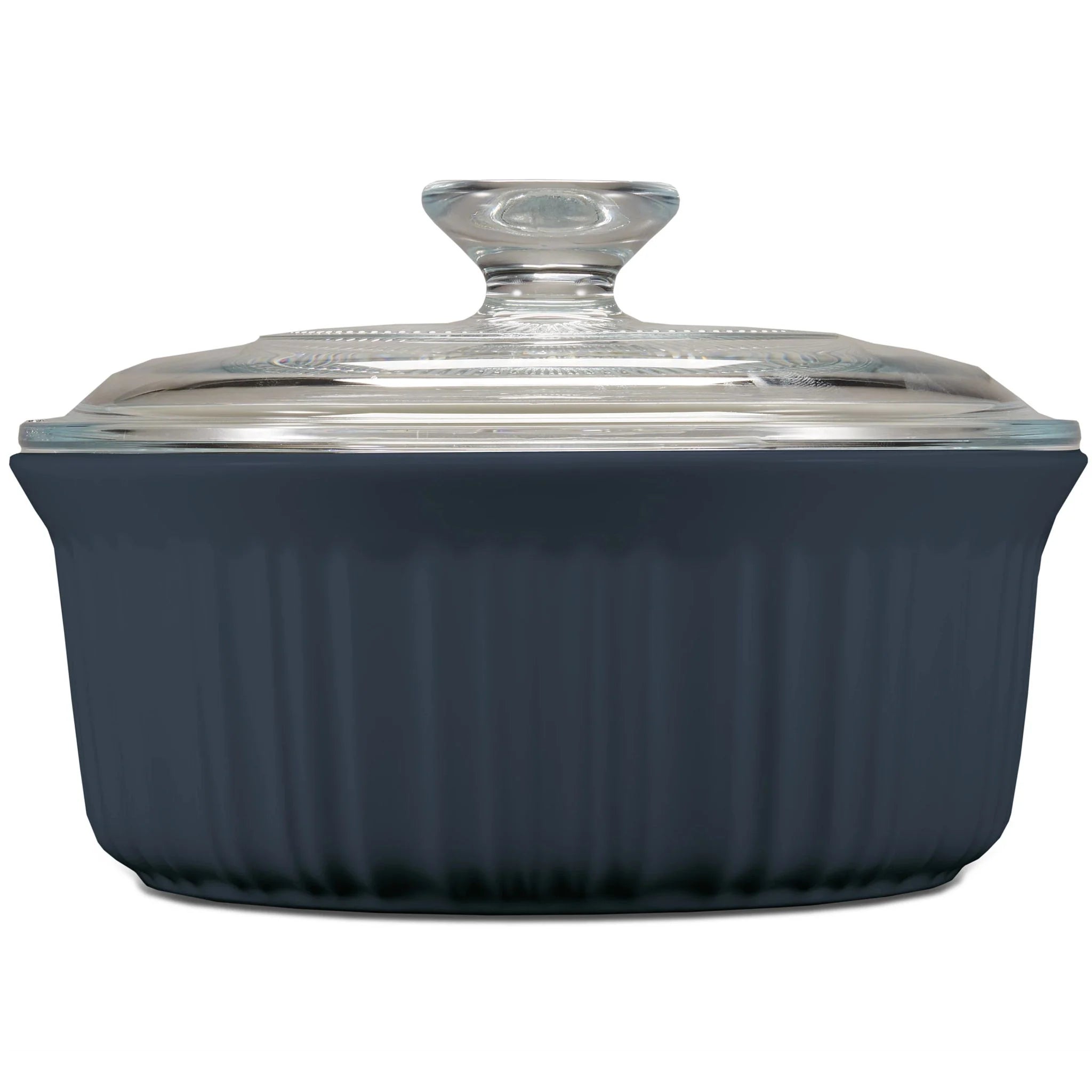 French Colors 1.5-quart Round Baking Dish, Navy