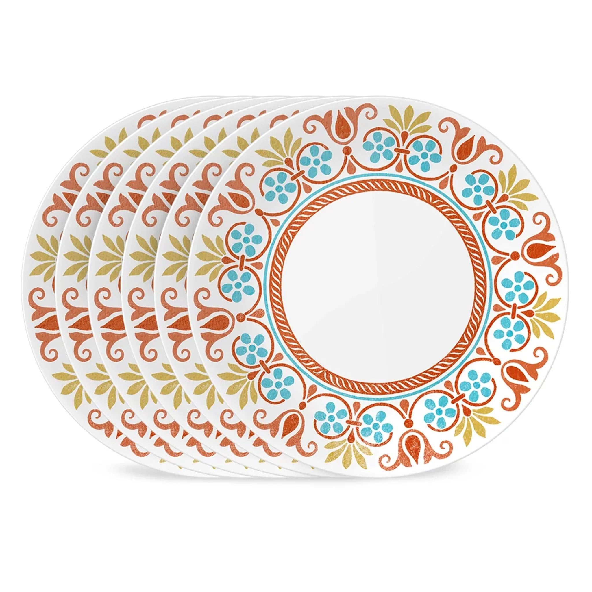 Global Collection Terracotta Dreams 10.25?? Dinner Plates, 6-pack