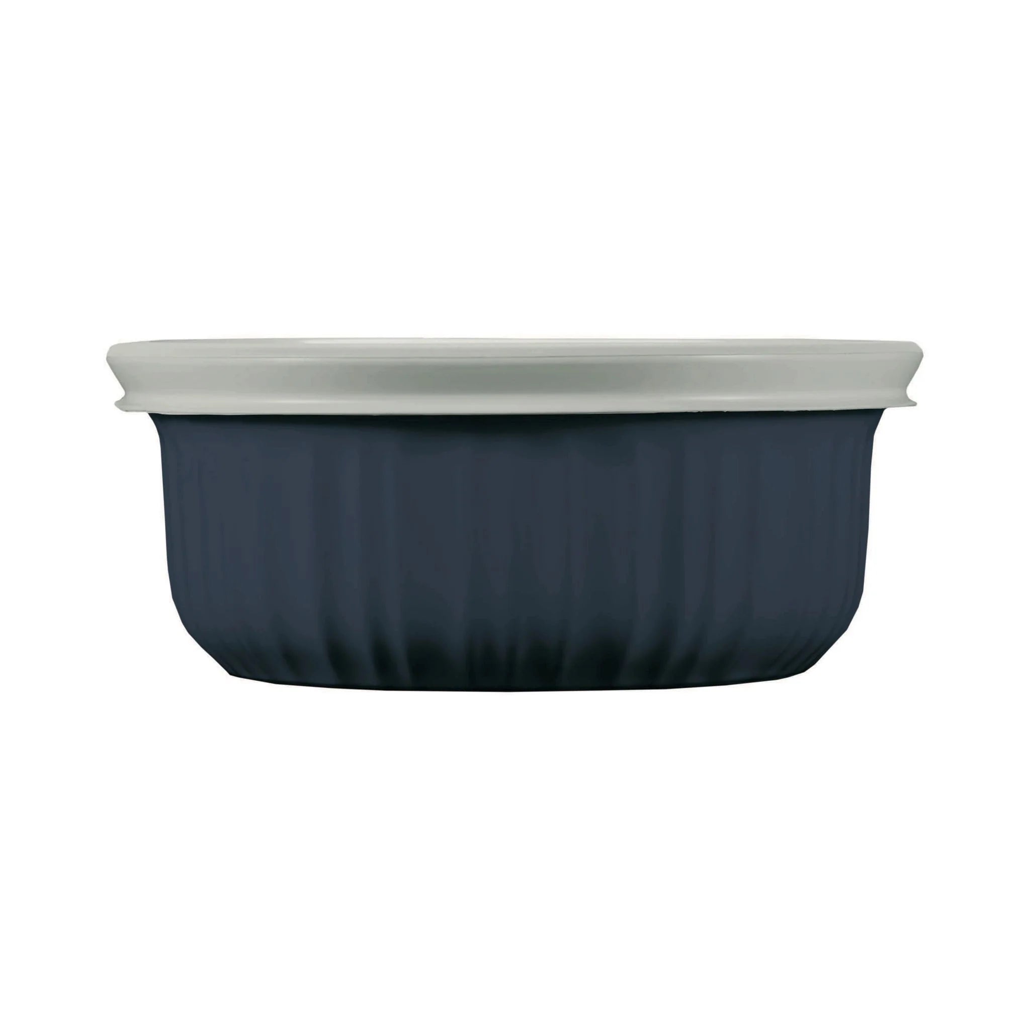 French Colors 16-ounce Baking Dish with Lid, Navy