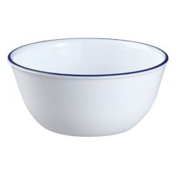 Classic Caf?? Blue 28-ounce Large Soup Bowl