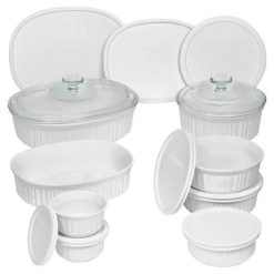 French White 18-piece Round & Oval Set