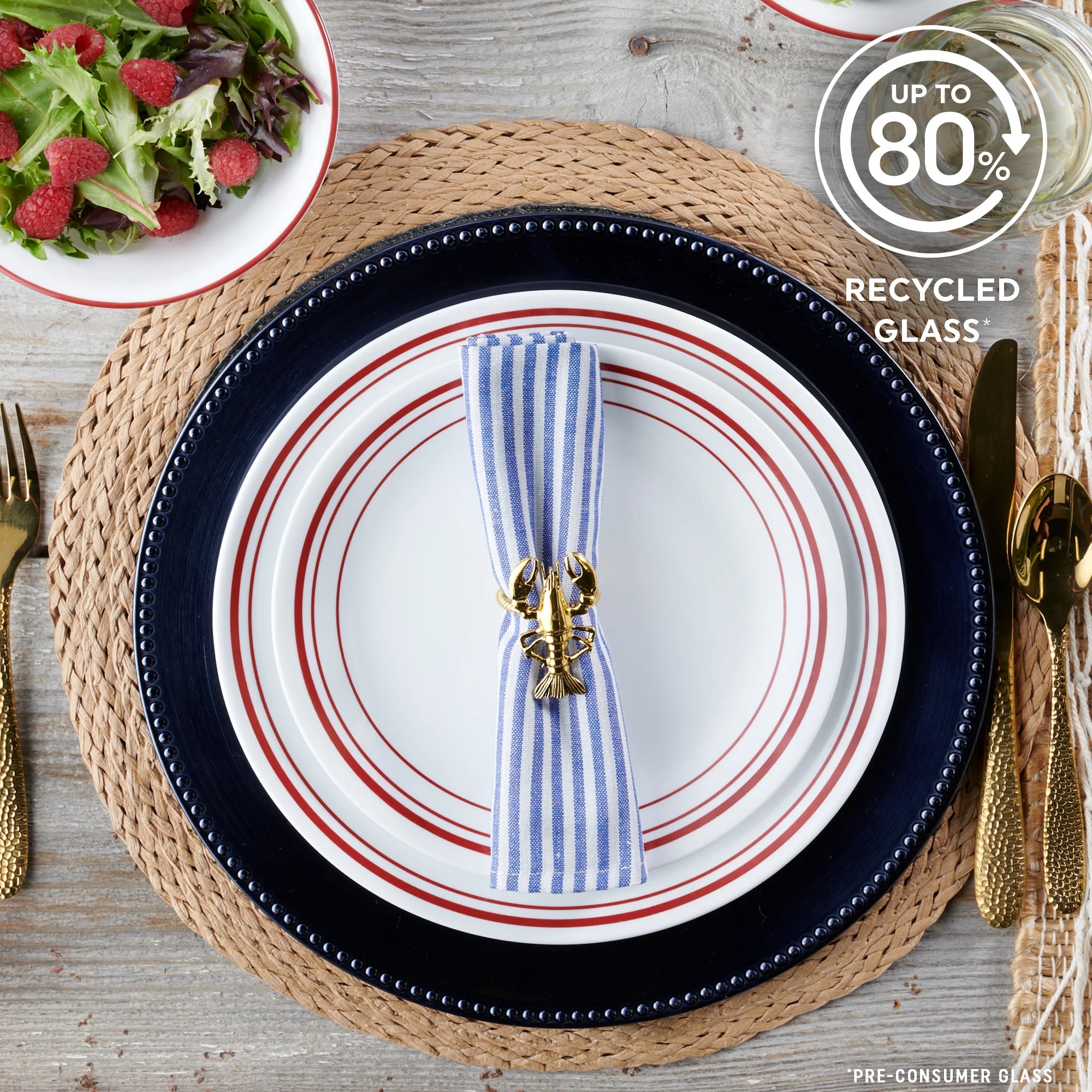 Logan 18-pc Dinnerware Set, Service for 6 - Image 4