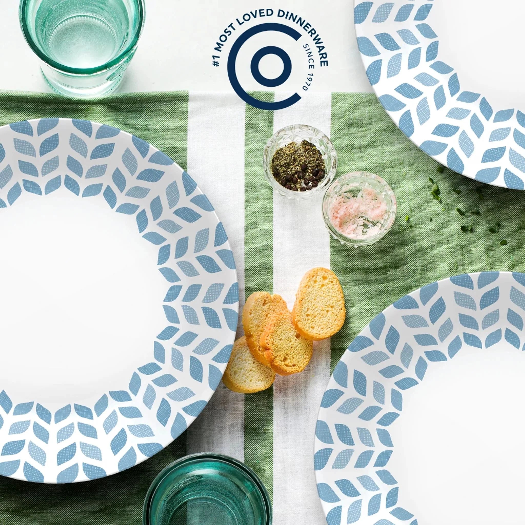 Global Collection Northern Pines 10.25 Dinner Plates, 6-pack - Image 2