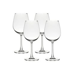 Matera Red Wine Glasses (4-Pieces), 20-ounce, dishwasher safe