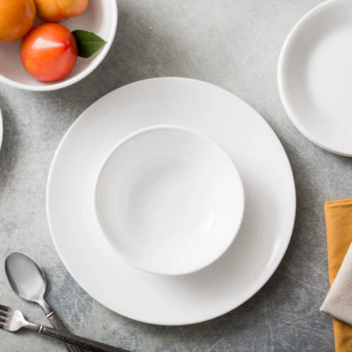 Winter Frost White 20-piece Dinnerware Set, Service for 4 - Image 3